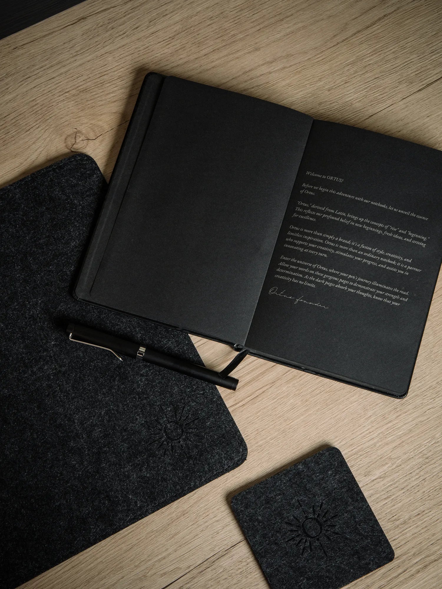 Ortus gift bundle, complete desk set