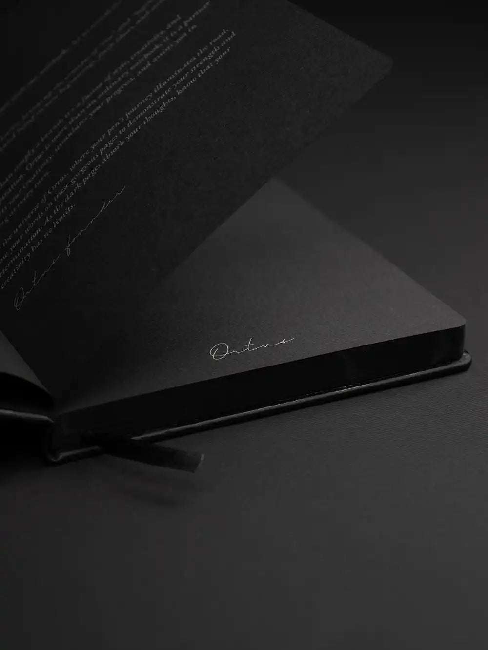 ORTUS Black Notebook Gift Box, premium matte hardcover